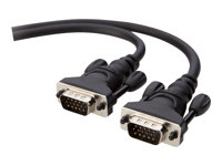 Belkin Gold Series - VGA-kabel - HD-15 (VGA) (hane) till HD-15 (VGA) (hane) - 5 m - svart F2N028B05M-GLD