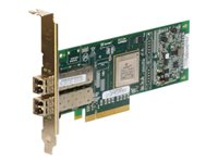 QLogic 10Gb CNA for Lenovo System x - Nätverksadapter - PCIe 2.0 x8 - 10GbE, 10Gb Fibre Channel - för System x32XX M2; x34XX; x3550 M2; x3650 M2; x3650 M4 HD; x3850 X6; x3950 M2; x3950 X6 42C1800