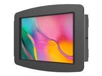 Compulocks Galaxy Tab A 10.5" Space Enclosure Wall Mount - Hölje - för surfplatta - låsbar - höggradig aluminium - svart - skärmstorlek: 10.5" - monteringsgränssnitt: 100 x 100 mm - väggmonterbar - för Samsung Galaxy Tab A (2018) (10.5 tum) 105AGEB