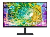 Samsung ViewFinity S8 S32A800NMP - S80A Series - LED-skärm - 4K - 32" - HDR LS32A800NMPXEN