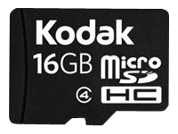 Kodak - Flash-minneskort - 16 GB - Class 4 - microSDHC KSDMI16GPBEU