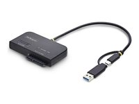 Startech - Gränssnittsadapter - 2.5", 3.5" - M.2 NVMe Card / PCIe 4.0 (NVMe) - USB 3.2 (Gen 2) - svart USB31CSAT3M2E