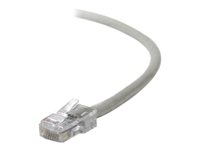 Belkin - Patch-kabel - RJ-45 (hane) till RJ-45 (hane) - 3 m - UTP - CAT 5e - grå - för Omniview SMB 1x16, SMB 1x8; OmniView SMB CAT5 KVM Switch A3L791B03M-GRY