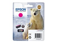 Epson 26XL - 9.7 ml - XL - magenta - original - bläckpatron - för Expression Premium XP-510, 520, 600, 605, 610, 615, 620, 625, 700, 710, 720, 800, 810, 820 C13T26334010