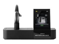 Jabra Motion Office - Headset - öronknopp - montering över örat - Bluetooth - trådlös - aktiv brusradering 6670-904-101