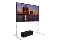Da-Lite Fast-Fold Deluxe Projection Screen System - Portable Folding Frame Screen - 185" Screen - Projektionsskärm med ben - 188" (478 cm) - 16:9 - Da-Mat 39310