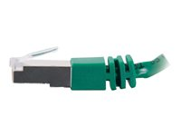 C2G Cat5e Booted Shielded (STP) Network Patch Cable - Patch-kabel - RJ-45 (hane) till RJ-45 (hane) - 10 m - STP - CAT 5e - formpressad - grön 83840