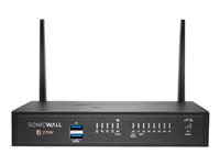 SonicWall TZ Series (Gen 7) TZ270W - Säkerhetsfunktion - med 2 år med Essential Protection Service Suite + 1 år med EPSS (när giltig konkurrentinformation tillhandahålls) - 1GbE - Wi-Fi 5 - 2.4 GHz, 5 GHz - kampanj - skrivbord 03-SSC-1380