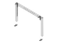 Multibrackets M Motorized Wallmount HD - Monteringssats (väggfäste) - för platt panel - vit - skärmstorlek: 42"-110" 7350073731237