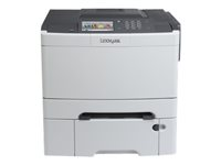 3 pack, Lexmark CS510dte - Skrivare - färg - Duplex - laser - Legal, A4 - 1200 dpi - upp till 30 sidor/minut (mono)/ upp till 30 sidor/minut (färg) - kapacitet: 900 ark - USB, Gigabit LAN, USB-värd - ( Ingen returrätt ) 28E0121?3PCS