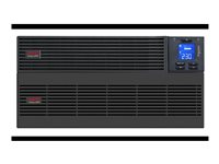 APC Easy UPS SRV SRV6KRIL - UPS (kan monteras i rack) - AC 220-240 V - 6000 Watt - 6000 VA - 1-fas - RS-232, USB - utgångskontakter: 1 - 2U - med Externt batteri SRV6KRIL