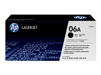 HP 06A - Svart - original - LaserJet - tonerkassett (C3906A) - för LaserJet 3100, 3100se, 3100xi, 3150, 3150se, 3150xi, 5L, 5L-fs, 6L, 6Lse, 6Lxi C3906A