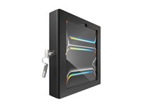 Compulocks iPad Pro M4 11" (2024), Apex Enclosure AV Conference Capsule - Monteringssats (hölje, kapsel) - för surfplatta - låsbar - metallram, höggradigt stål - svart - skärmstorlek: 11" - väggmonterbar, bänkskiva - för Apple 11-inch iPad Pro (M4) 341B11PAPX4B