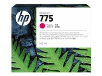 HP 775 - 500 ml - magenta - original - DesignJet - bläckpatron - för DesignJet Z6 Pro 1XB18A