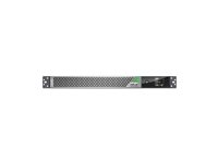 APC Smart-UPS Ultra - UPS (kan monteras i rack) (hög densitet) - med inbyggt kort för nätverkshantering - AC 220/230/240 V - 2200 Watt - 2200 VA - litiumjon - Ethernet, USB - utgångskontakter: 5 - 1U - silvergrå SRTL2K2RM1UINC