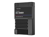 WD Ultrastar DC SN861 WUS6BA138PSP9X1 - SSD - datacenter - 3.84 TB - inbyggd - 2.5" - U.2 PCIe 5.0 x4 (NVMe) 0TS2520
