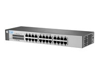 HPE OfficeConnect 1410 24 - Switch - L3 - ohanterad - 24 x 10/100 - skrivbordsmodell, rackmonterbar, väggmonterbar J9663A#ABB