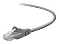 Belkin - Patch-kabel - RJ-45 (hane) till RJ-45 (hane) - 10 m - UTP - CAT 5e - formpressad, hakfri - grå - för Omniview SMB 1x16, SMB 1x8; OmniView SMB CAT5 KVM Switch A3L791B10M-S