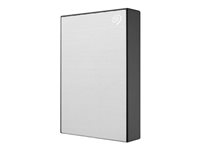 Seagate One Touch STKZ4000401 - Hårddisk - 4 TB - extern (portabel) - USB 3.0 - silver - med Seagate Rescue Data Recovery STKZ4000401