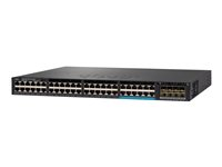 Cisco Catalyst 3650-48TS-L - Switch - Administrerad - 48 x 10/100/1000 + 4 x SFP - skrivbordsmodell, rackmonterbar WS-C3650-48TS-L