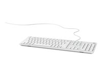 Dell KB216 - Tangentbord - multimedia - USB - QWERTY - hela norden - vit KB216-WH-NORD