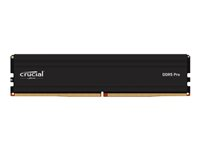 Crucial Pro - DDR5 - modul - 16 GB - DIMM 288-pin låg - 5600 MT/s / PC5-44800 - CL46 - 1.1 V - ej buffrad - on-die ECC - mattsvart CP16G56C46U5