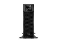 APC Smart-UPS SRT 5000VA - UPS (rackmonterbar/extern) - AC 230 V - 4500 Watt - 5000 VA - Ethernet 10/100, USB - utgångskontakter: 12 - 3U - svart - för P/N: SRT192BPUS, SRT192RMBP2US, SRT192RMBPUS, SRT6KXLTUS, SRT72RMBPUS, SRT96RMBPUS SRT5KXLI