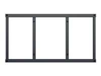 Multibrackets M Extender Kit Push SD - Monteringskomponent (förlängningsfäste) - för LCD-display - stål - svart - skärmstorlek: 40"-70" - monteringsgränssnitt: 1200 x 600 mm - väggmonterbar 7350073736522