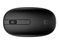 HP 245 - Mus - höger- och vänsterhänta - optisk - 3 knappar - trådlös - Bluetooth 5.1 - svart 81S67AA#ABB