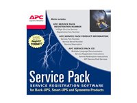 APC Extended Warranty Service Pack - Tekniskt stöd - telefonrådgivning - 3 år - 24x7 - för P/N: SMT1000R2I-AR, SMT1500I-AR, SMT1500R2I-AR, SMT2200I-AR, SMX1500RM2UC, SRT1000XLJ WBEXTWAR3YR-SP-03