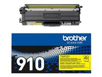 Brother TN910Y - Ultra Jumbo - gul - original - tonerkassett - för Brother HL-L9300, HL-L9310, MFC-L9570 TN910Y