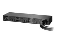 APC Basic Rack PDU AP6038A - Kraftdistributionsenhet (kan monteras i rack) - AC 200-240 V - ingång: IEC 60309 63A - utgångskontakter: 3 (IEC 60320 C19 16A) - 3.65 m sladd - för P/N: SCL500RM1U, SMTL3KRM2UCLNC, SMX3KR2UNCX145, SRTL5KRM2UI-HW, SRYL15K20RMXLT AP6038A