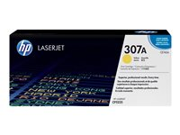 HP 307A - Gul - original - LaserJet - tonerkassett (CE742A) - för Color LaserJet Professional CP5225, CP5225dn, CP5225n CE742A