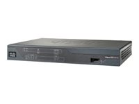 Cisco 888 G.SHDSL Router with ISDN backup - Router - DSL-modem 4-ports-switch - WAN-portar: 2 CISCO888-SEC-K9