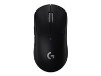 Logitech G PRO X SUPERLIGHT - Gaming - mus - högerhänt - optisk - 5 knappar - trådlös - 2.4 GHz - USB Logitech LIGHTSPEED-mottagare - magenta 910-005957