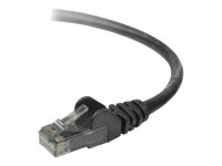 Belkin High Performance - Patch-kabel - RJ-45 (hane) till RJ-45 (hane) - 5 m - UTP - CAT 6 - formpressad, hakfri - svart - för Omniview SMB 1x16, SMB 1x8; OmniView SMB CAT5 KVM Switch A3L980B05M-BLKS