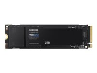 Samsung 990 EVO MZ-V9E2T0BW - SSD - krypterat - 2 TB - inbyggd - M.2 2280 - PCIe 5.0 x2 (NVMe) - 256 bitars AES - TCG Opal Encryption 2.0 MZ-V9E2T0BW