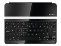 Logitech Ultrathin Keyboard Cover - Tangentbord - Bluetooth - nordisk 920-004234