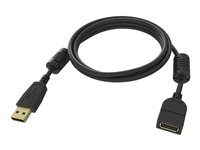 Vision Professional - USB-förlängningskabel - USB (hane) till USB (hona) - USB 2.0 - 2 m - svart TC 2MUSBEXT/BL