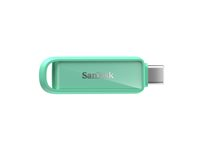 SanDisk Phone Drive - USB flash-enhet - 256 GB - USB-C 3.2 Gen 1 - sjöskumsgrön SDIXS0N-256G-GN6NQ