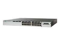 Cisco Catalyst 3750X-24T-S - Switch - Administrerad - 24 x 10/100/1000 - rackmonterbar WS-C3750X-24T-S