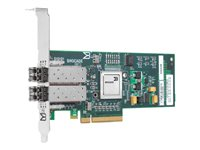 HPE FC2242SR - Värdbussadapter - PCIe låg - 4Gb Fibre Channel x 2 - för ProLiant DL160 G6, DL165 G7, DL360 G7, DL370 G6, DL380 G7, DL385 G7, ML350 G6, ML370 G6 A8003B