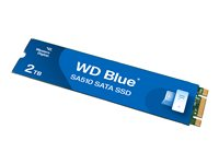 WD Blue SA510 - SSD - 2 TB - inbyggd - M.2 2280 - SATA 6Gb/s WDS200T3B0B