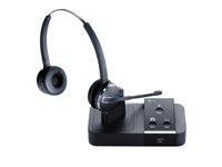 Jabra PRO 9450 Duo - Headset - konvertibel - DECT - trådlös - aktiv brusradering 9450-29-707-101