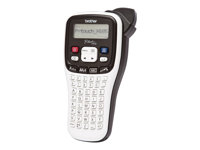 Brother P-Touch PT-H105 - Etikettskrivare - svartvit - termisk överföring - Rulle (1,2 cm) - 180 dpi - upp till 20 mm/sek - kniv - tvåradig utskrift PTH105ZW1