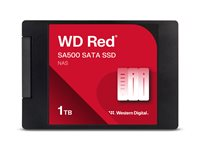 WD Red SA500 WDS100T1R0A - SSD - 1 TB - inbyggd - 2.5" - SATA 6Gb/s WDS100T1R0A