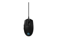 Logitech G Pro (Hero) - Mus - optisk - 6 knappar - kabelansluten - USB 910-005441