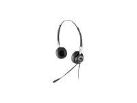 Jabra BIZ 2400 Duo E-LS - Headset - på örat - kabelansluten - svart 2409-300-104