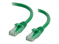 C2G - Patch-kabel - RJ-45 (hane) till RJ-45 (hane) - 5 m - UTP - CAT 6a - startad, hakfri - grön 82512